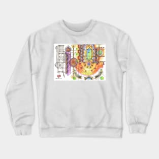 summer sketches Crewneck Sweatshirt